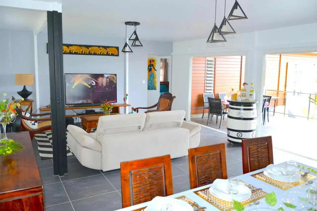 Villa Anj'Any Avec Piscine Privee Deshaies